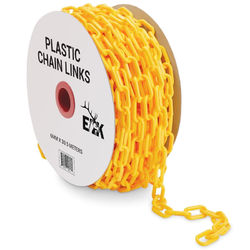 Shop Yellow Plastic Safety Chain Link